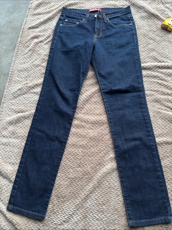 Neo blue Denim - Redline Women's Dark Blue Straight Leg Jeans